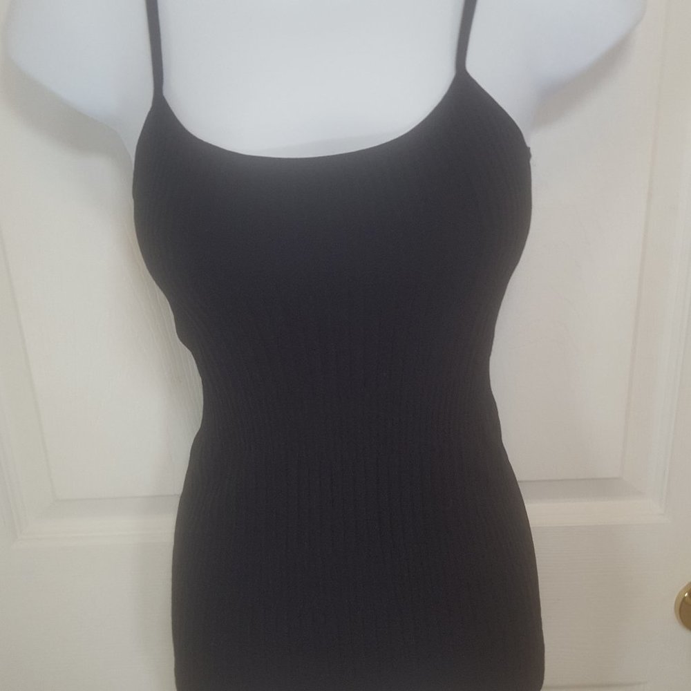 Fit 2 Go Black Strap Girl Top Size L/XL